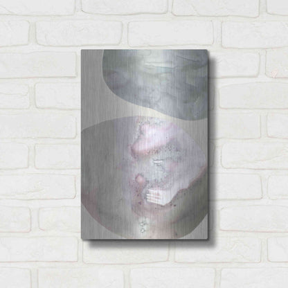 Luxe Metal Art 'Gravitate III' by Victoria Borges Metal Wall Art,12x16