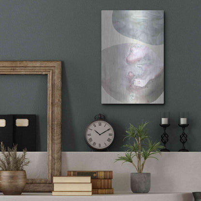Luxe Metal Art 'Gravitate III' by Victoria Borges Metal Wall Art,12x16