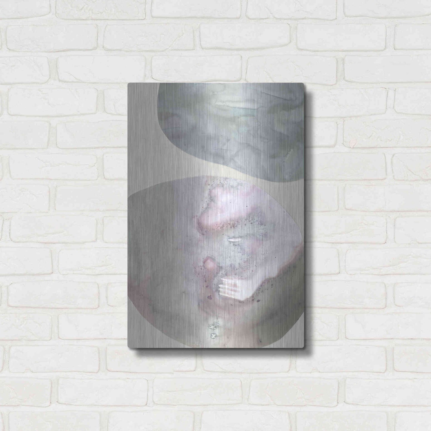 Luxe Metal Art 'Gravitate III' by Victoria Borges Metal Wall Art,16x24