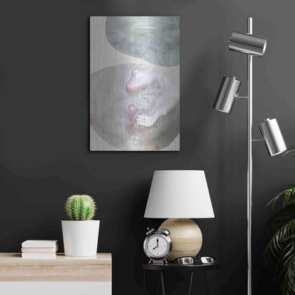 Luxe Metal Art 'Gravitate III' by Victoria Borges Metal Wall Art,16x24