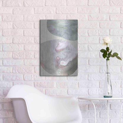 Luxe Metal Art 'Gravitate III' by Victoria Borges Metal Wall Art,16x24