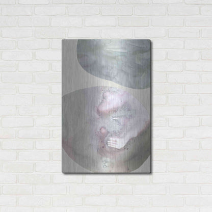 Luxe Metal Art 'Gravitate III' by Victoria Borges Metal Wall Art,24x36