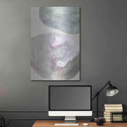 Luxe Metal Art 'Gravitate III' by Victoria Borges Metal Wall Art,24x36