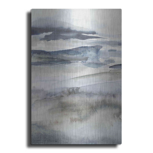 Luxe Metal Art 'Neutral Salt Spray I' by Victoria Borges Metal Wall Art