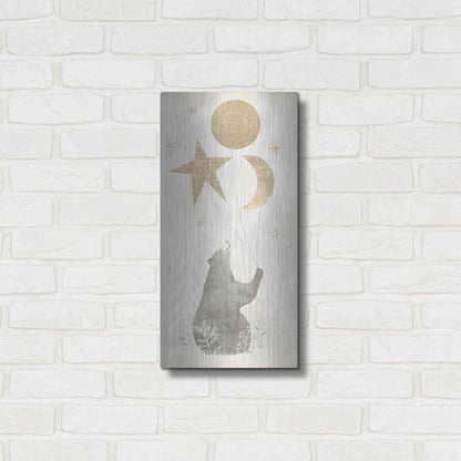 Luxe Metal Art 'Wood Land Celebration Collection B' by Victoria Borges Metal Wall Art,12x24