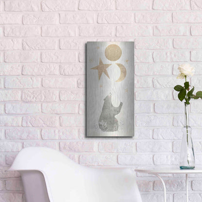 Luxe Metal Art 'Wood Land Celebration Collection B' by Victoria Borges Metal Wall Art,12x24