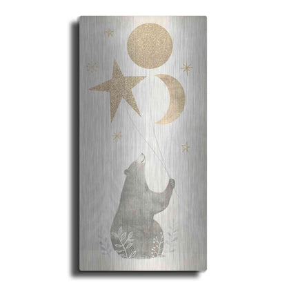 Luxe Metal Art 'Wood Land Celebration Collection B' by Victoria Borges Metal Wall Art