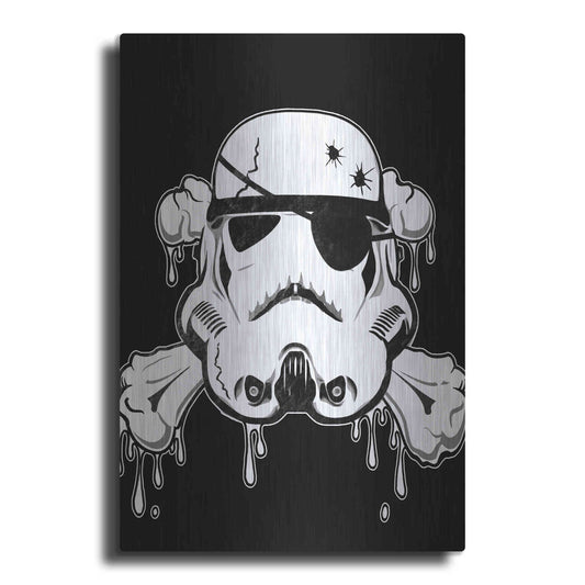 Luxe Metal Art 'Pirate Trooper' by Nicklas Gustafsson, Metal Wall Art