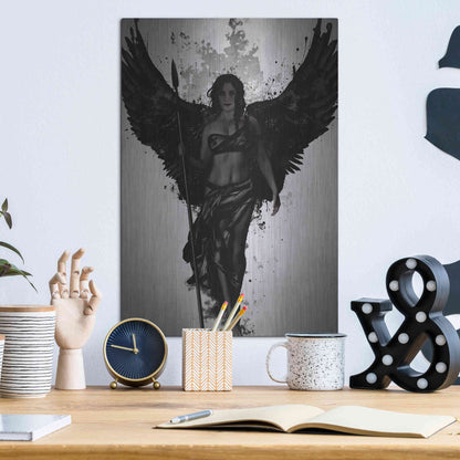 Luxe Metal Art 'Valkyrja' by Nicklas Gustafsson, Metal Wall Art,12x16