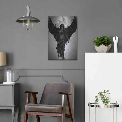 Luxe Metal Art 'Valkyrja' by Nicklas Gustafsson, Metal Wall Art,16x24