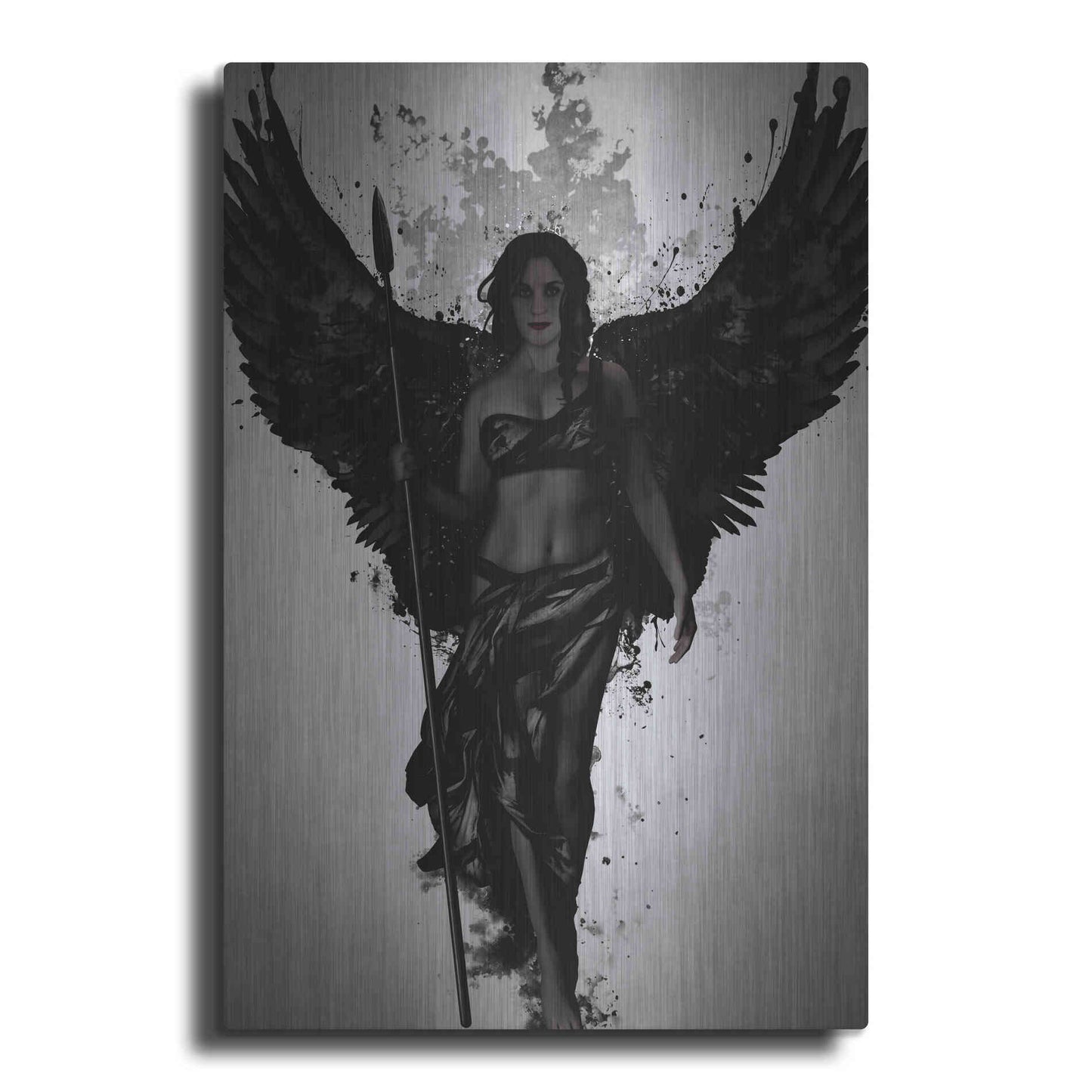 Luxe Metal Art 'Valkyrja' by Nicklas Gustafsson, Metal Wall Art