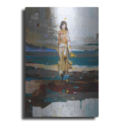 Luxe Metal Art 'The Storm' by Oscar Alvarez Pardo, Metal Wall Art