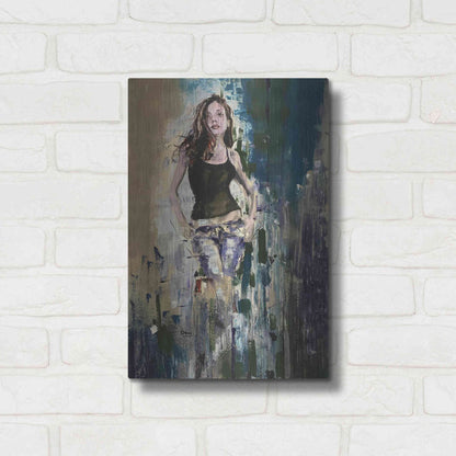 Luxe Metal Art 'Breezing Through' by Oscar Alvarez Pardo, Metal Wall Art,12x16