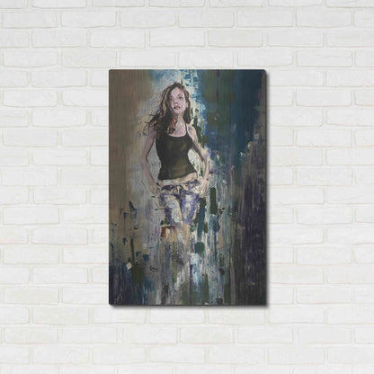 Luxe Metal Art 'Breezing Through' by Oscar Alvarez Pardo, Metal Wall Art,24x36