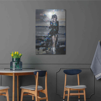 Luxe Metal Art 'Lost In The Winds' by Oscar Alvarez Pardo, Metal Wall Art,24x36
