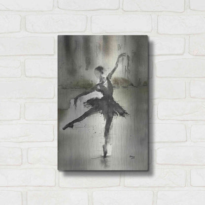 Luxe Metal Art 'Without A Danseur' by Oscar Alvarez Pardo, Metal Wall Art,12x16