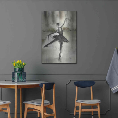 Luxe Metal Art 'Without A Danseur' by Oscar Alvarez Pardo, Metal Wall Art,24x36