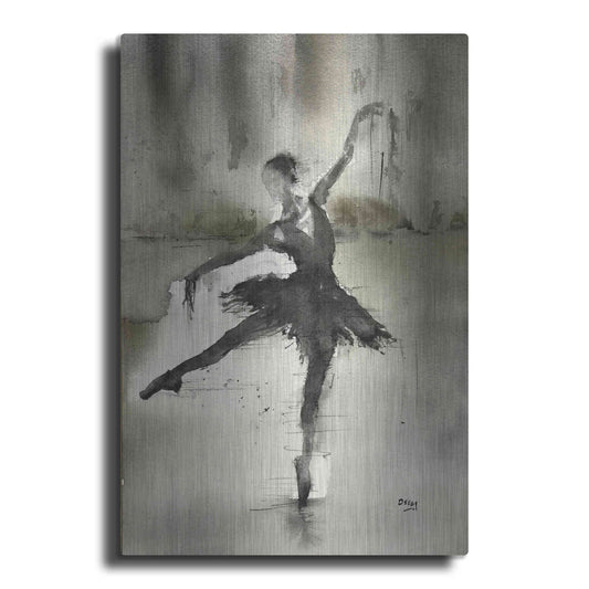 Luxe Metal Art 'Without A Danseur' by Oscar Alvarez Pardo, Metal Wall Art