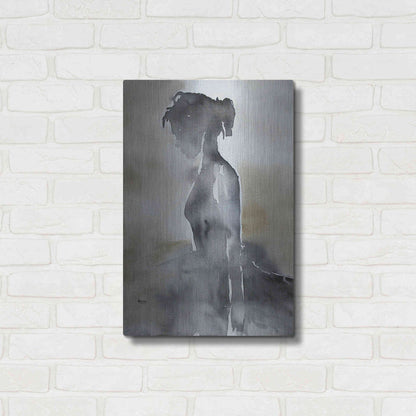 Luxe Metal Art 'La Fin' by Oscar Alvarez Pardo, Metal Wall Art,16x24