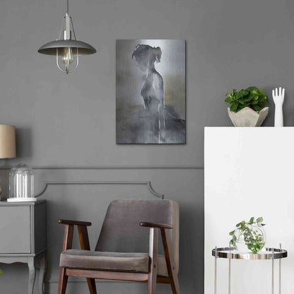 Luxe Metal Art 'La Fin' by Oscar Alvarez Pardo, Metal Wall Art,16x24