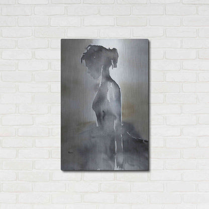 Luxe Metal Art 'La Fin' by Oscar Alvarez Pardo, Metal Wall Art,24x36