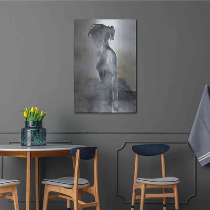 Luxe Metal Art 'La Fin' by Oscar Alvarez Pardo, Metal Wall Art,24x36