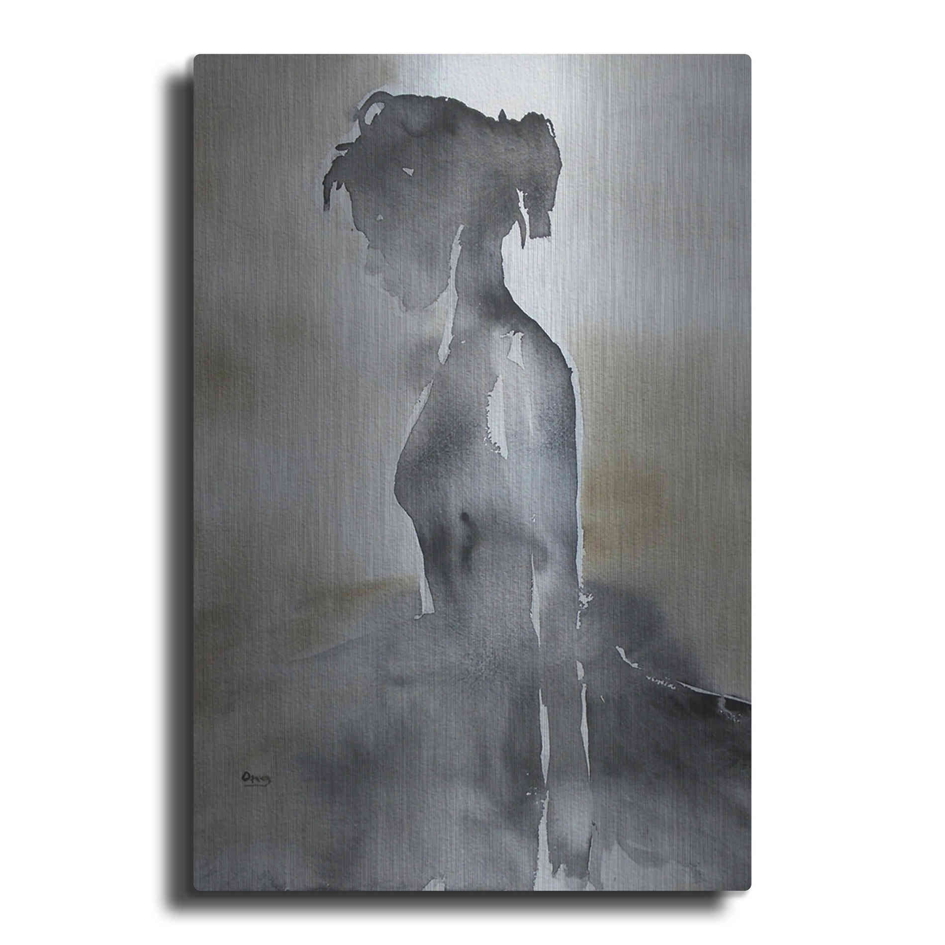 Luxe Metal Art 'La Fin' by Oscar Alvarez Pardo, Metal Wall Art