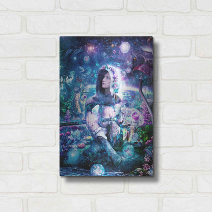 Luxe Metal Art 'Observing Our Celestial Synergy' by Cameron Gray, Metal Wall Art,12x16