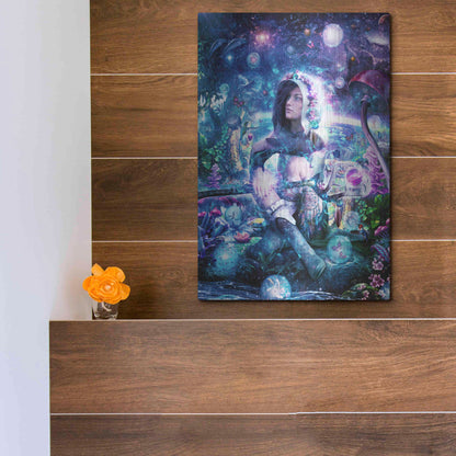 Luxe Metal Art 'Observing Our Celestial Synergy' by Cameron Gray, Metal Wall Art,12x16