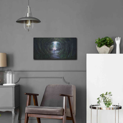 Luxe Metal Art 'Stay for a Moment' by Cameron Gray, Metal Wall Art,24x12