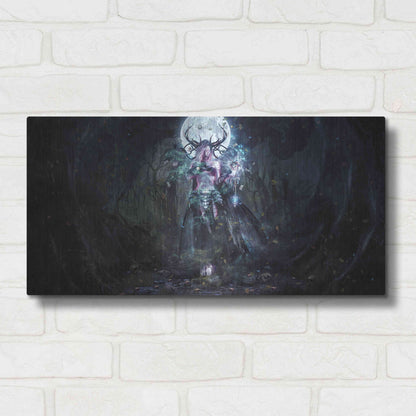 Luxe Metal Art 'The Dreamcatcher Landscape' by Cameron Gray, Metal Wall Art,24x12