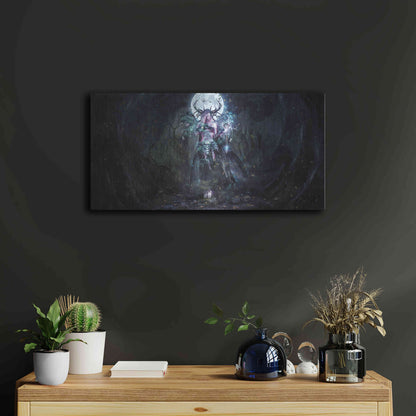 Luxe Metal Art 'The Dreamcatcher Landscape' by Cameron Gray, Metal Wall Art,24x12