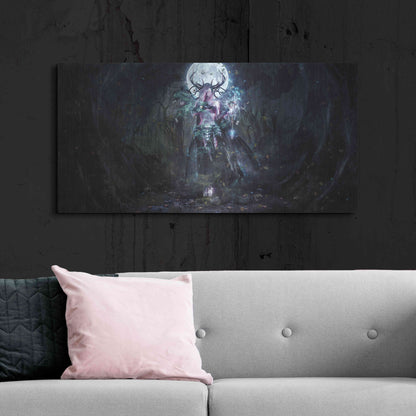 Luxe Metal Art 'The Dreamcatcher Landscape' by Cameron Gray, Metal Wall Art,48x24