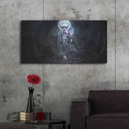 Luxe Metal Art 'The Dreamcatcher Landscape' by Cameron Gray, Metal Wall Art,48x24