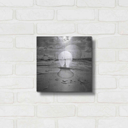 Luxe Metal Art 'Bulbs' by Dariusz Klimczak, Metal Wall Art,12x12