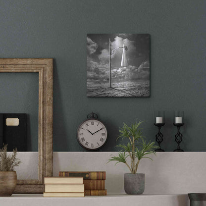 Luxe Metal Art 'Cloudmaker' by Dariusz Klimczak, Metal Wall Art,12x12