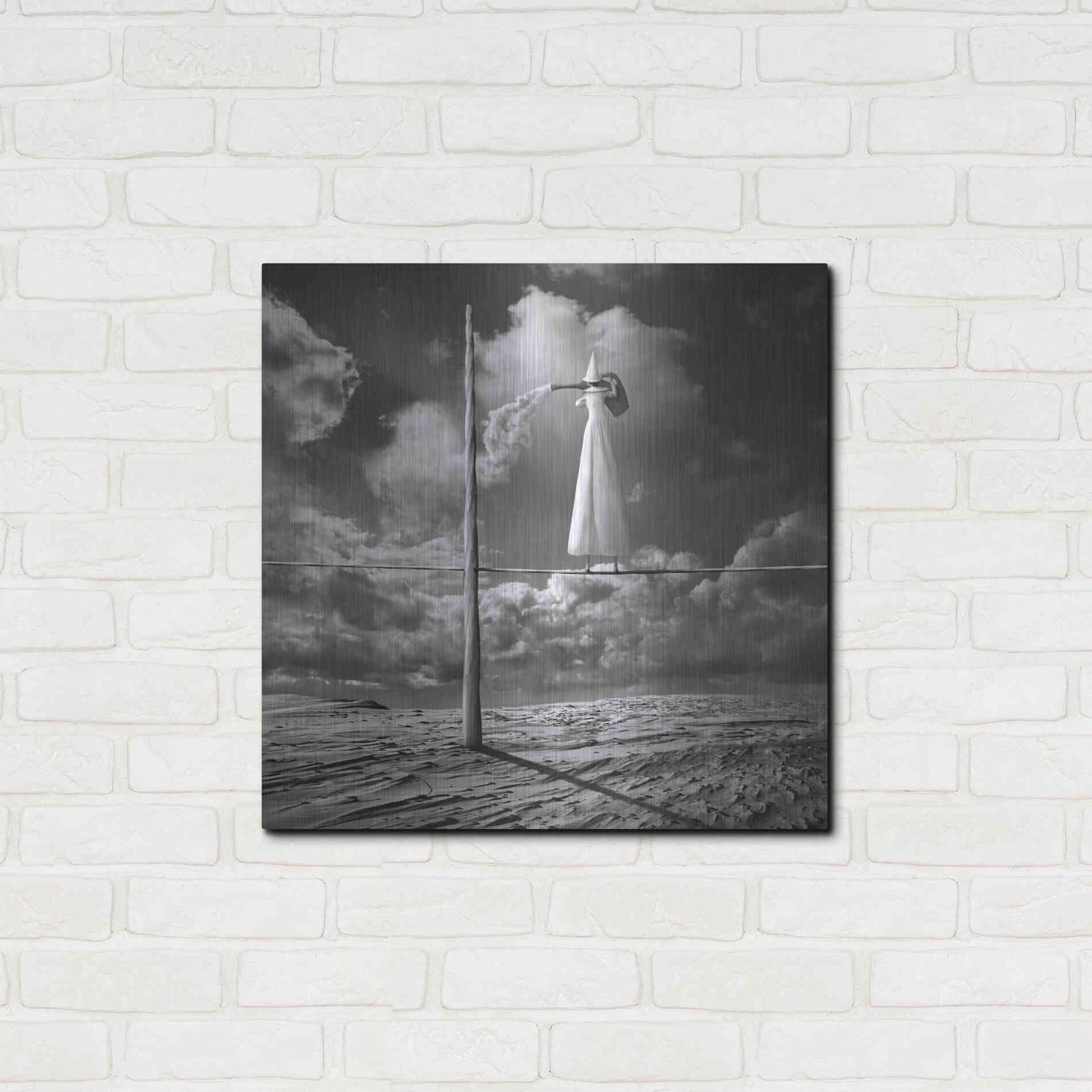 Luxe Metal Art 'Cloudmaker' by Dariusz Klimczak, Metal Wall Art,24x24