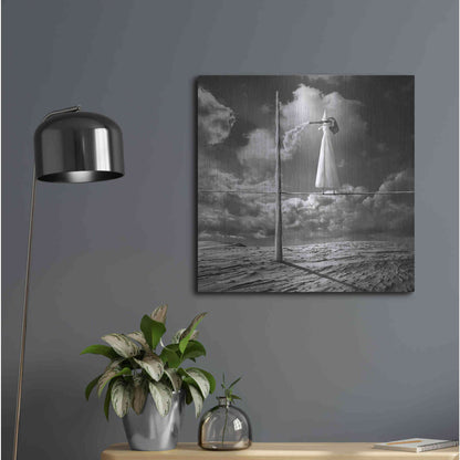 Luxe Metal Art 'Cloudmaker' by Dariusz Klimczak, Metal Wall Art,24x24