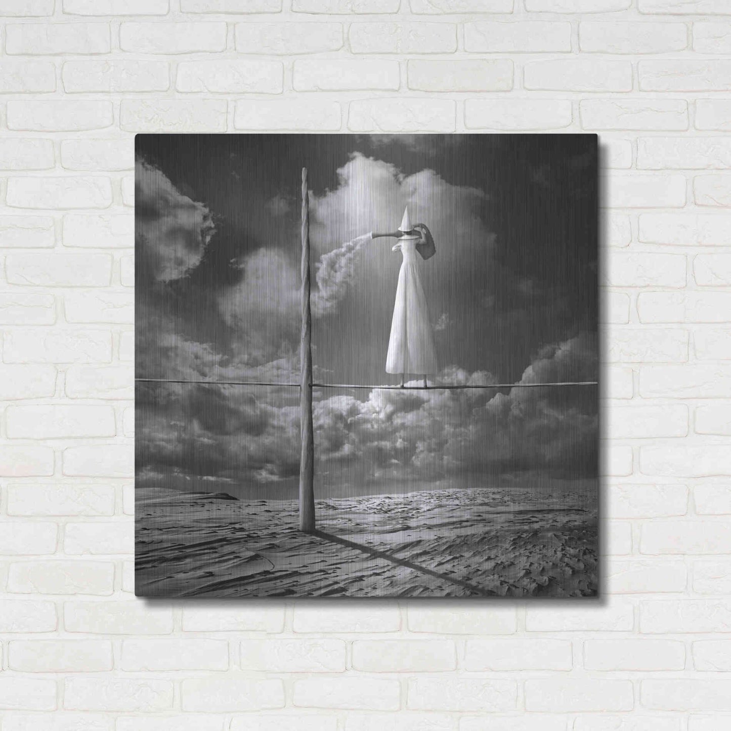 Luxe Metal Art 'Cloudmaker' by Dariusz Klimczak, Metal Wall Art,36x36