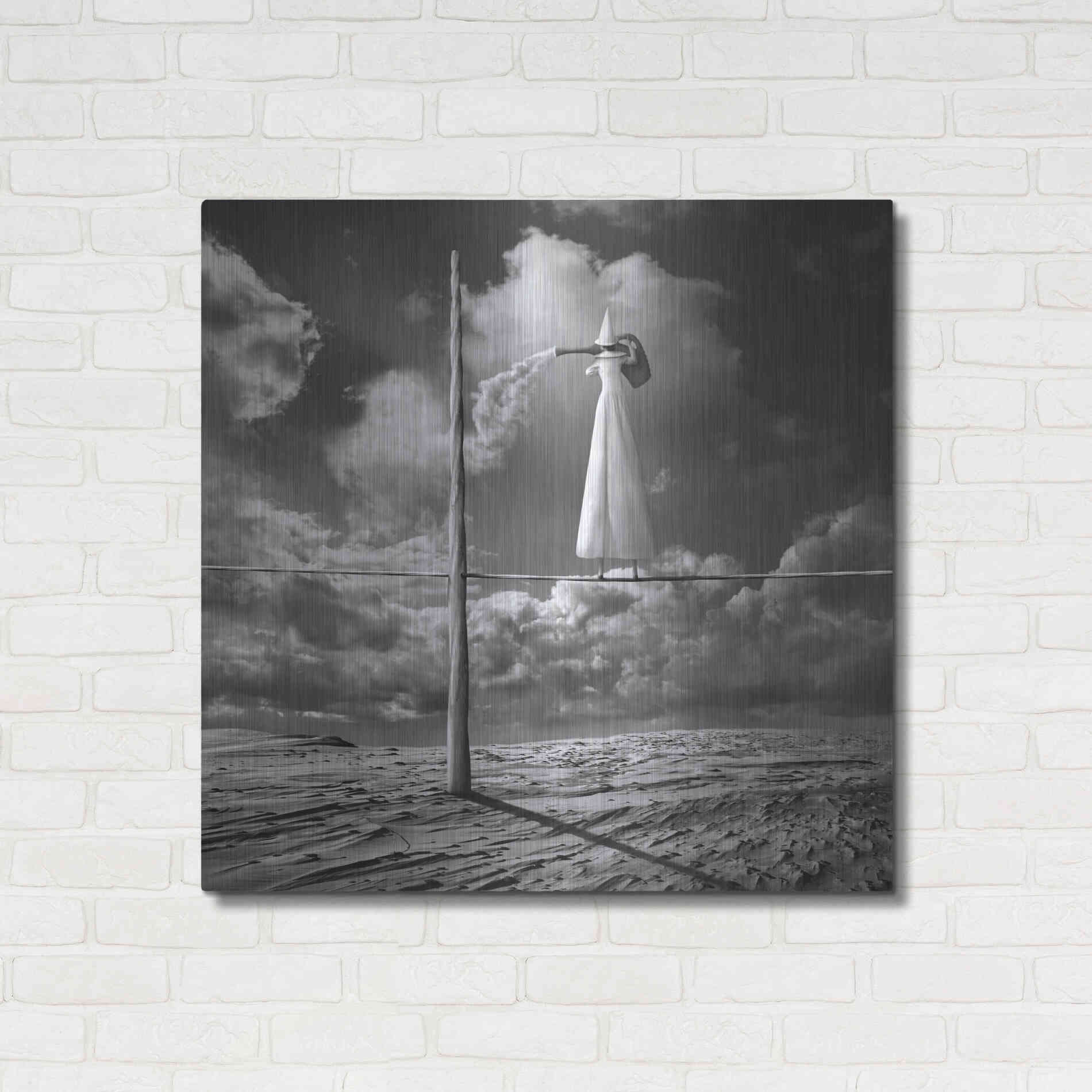 Luxe Metal Art 'Cloudmaker' by Dariusz Klimczak, Metal Wall Art,36x36