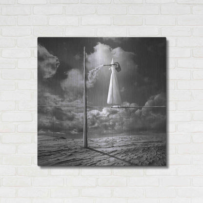 Luxe Metal Art 'Cloudmaker' by Dariusz Klimczak, Metal Wall Art,36x36