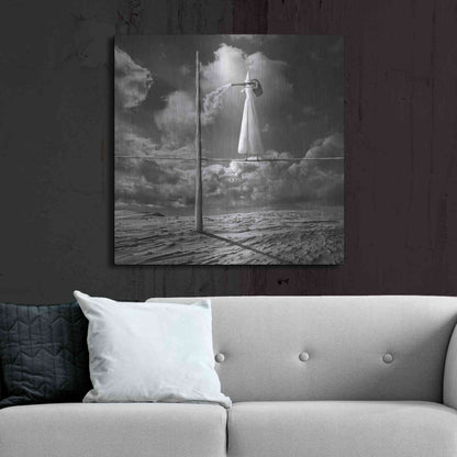 Luxe Metal Art 'Cloudmaker' by Dariusz Klimczak, Metal Wall Art,36x36