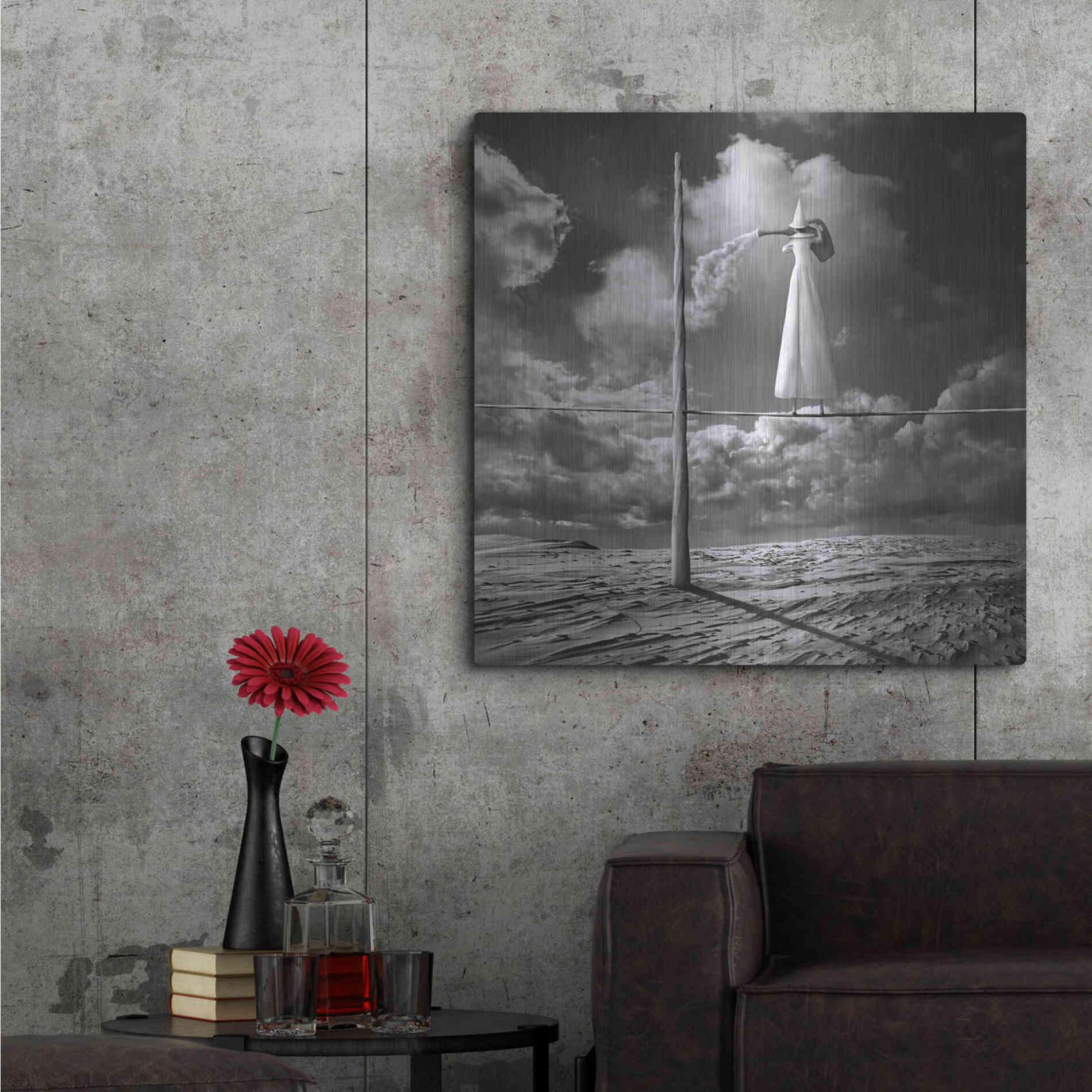 Luxe Metal Art 'Cloudmaker' by Dariusz Klimczak, Metal Wall Art,36x36