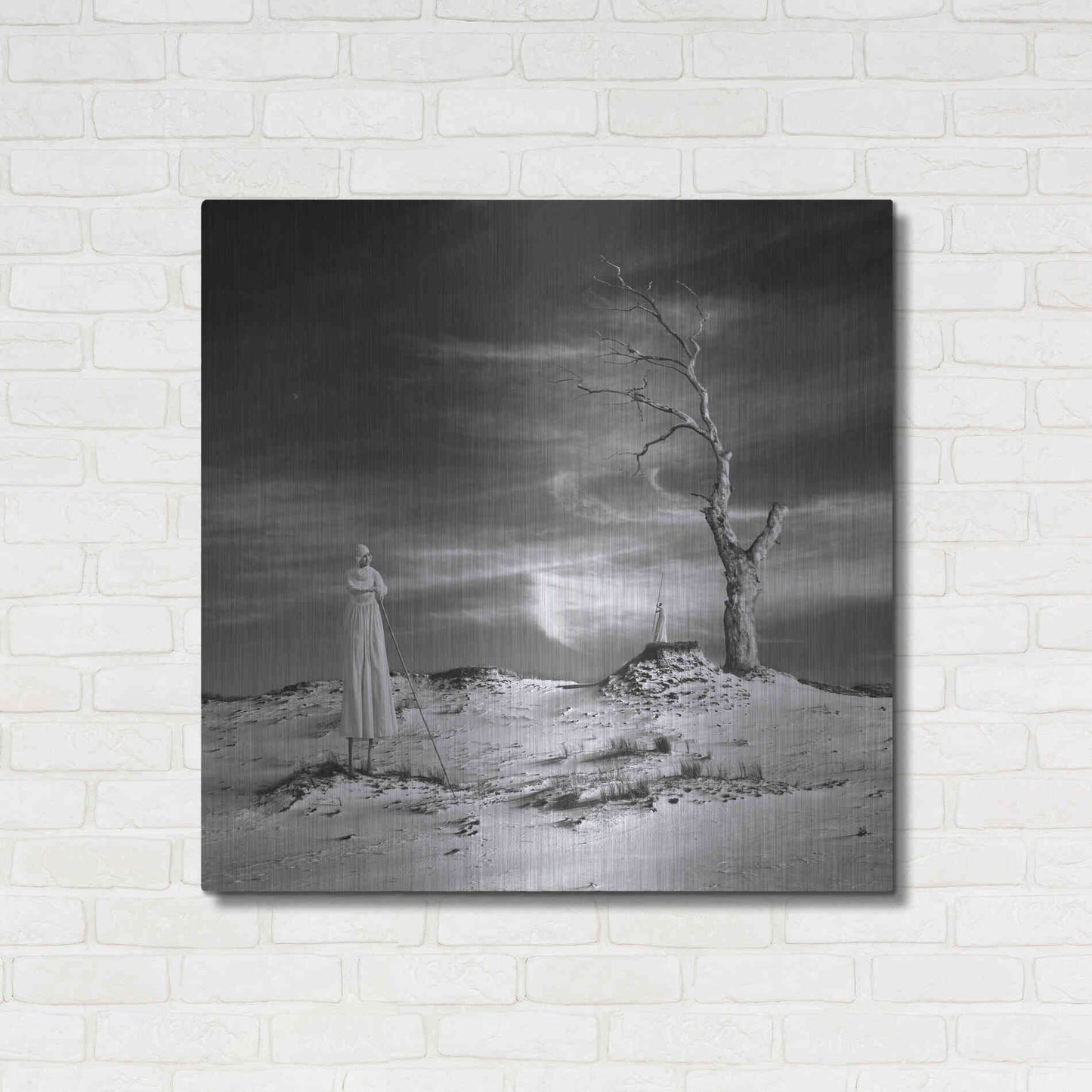 Luxe Metal Art 'Daydream' by Dariusz Klimczak, Metal Wall Art,36x36