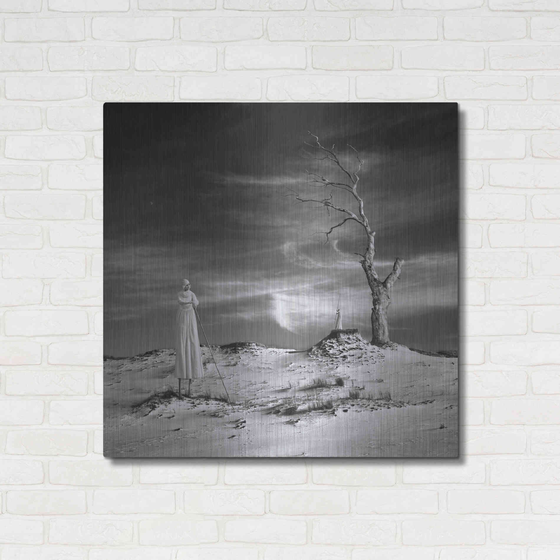 Luxe Metal Art 'Daydream' by Dariusz Klimczak, Metal Wall Art,36x36