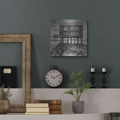 Luxe Metal Art 'Origin' by Dariusz Klimczak, Metal Wall Art,12x12