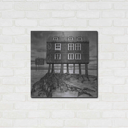 Luxe Metal Art 'Origin' by Dariusz Klimczak, Metal Wall Art,24x24