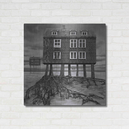Luxe Metal Art 'Origin' by Dariusz Klimczak, Metal Wall Art,36x36