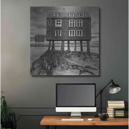 Luxe Metal Art 'Origin' by Dariusz Klimczak, Metal Wall Art,36x36