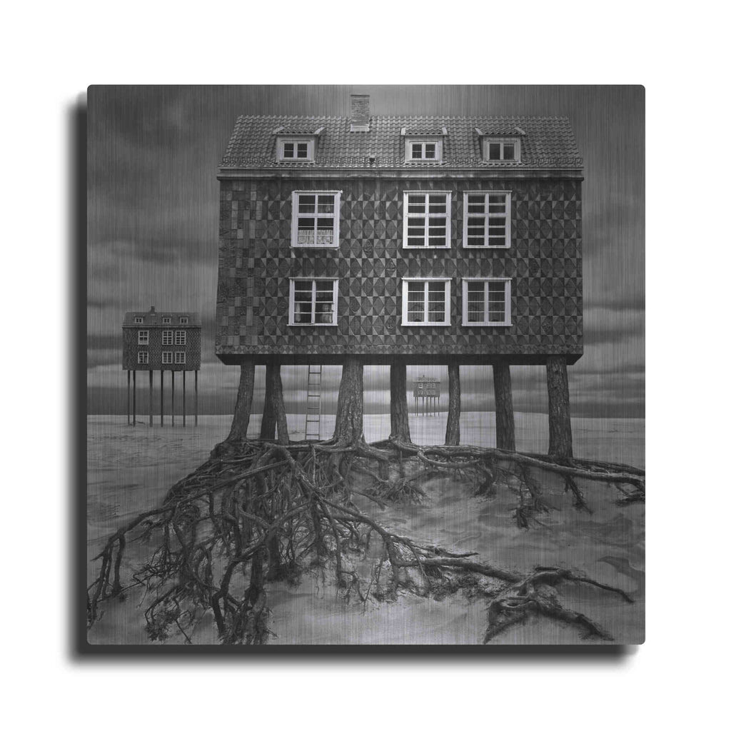 Luxe Metal Art 'Origin' by Dariusz Klimczak, Metal Wall Art